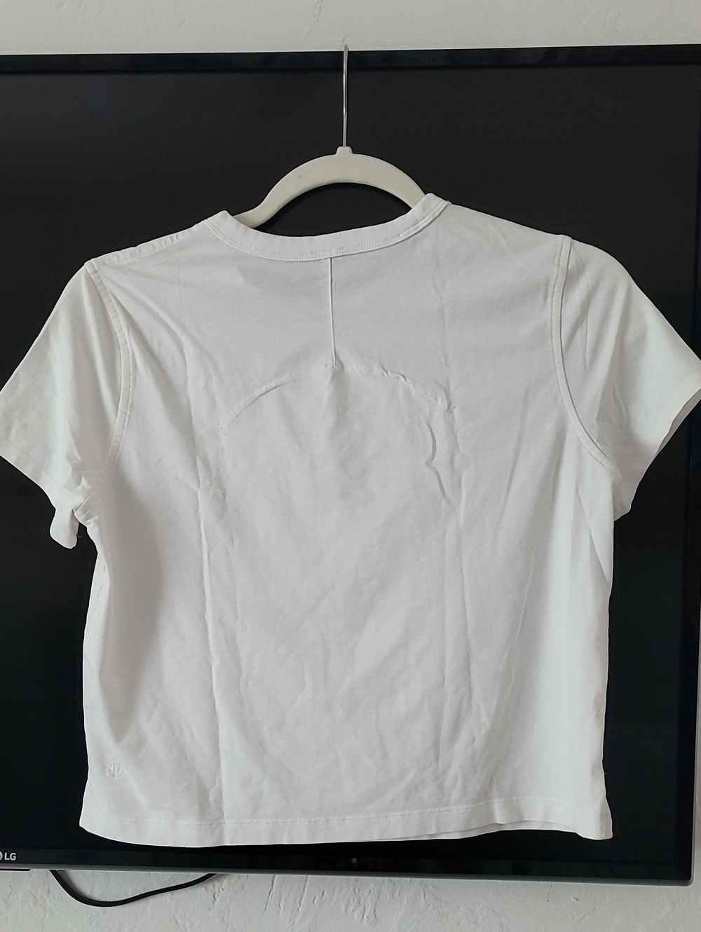 lululemon athletica White Short Sleeve Crew Tee